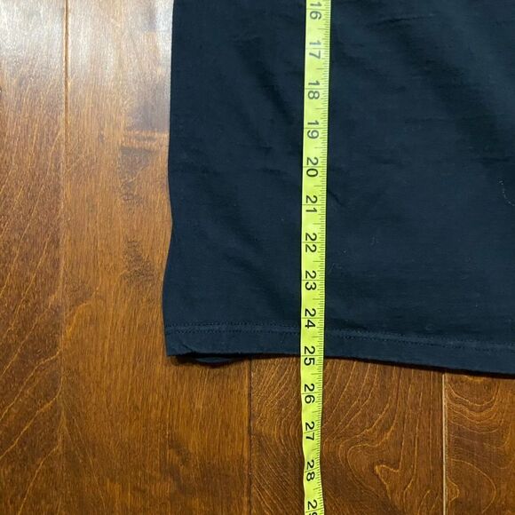 Fruit Of The Loom Vintage Y2K Ride Fast Black Red Graphic T-Shirt Men's Large - Picture 8 of 8